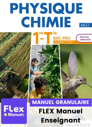 Visuel couverture Physique Chimie 1re, Tle Bac Pro Agricole