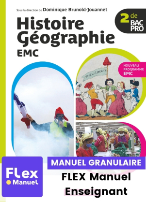 Couverture Manuel-Histoire Géographie EMC 2de Bac Pro 