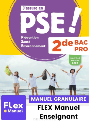 Couverture Pochette Prévention Santé Environnement 2de Bac Pro - Collection J'assure en PSE