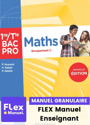 Couverture Pochette Mathématiques 1re,Tle Bac Pro - Groupement C