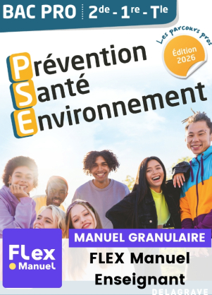 Couverture Pochette PSE 2de, 1re, Tle Bac Pro - Collection Les Parcours pros